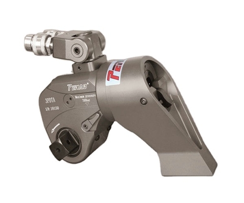 0-2000Nm à entraînement carré outil de clé à couple hydraulique avec ± 1% de répétabilité et manche T